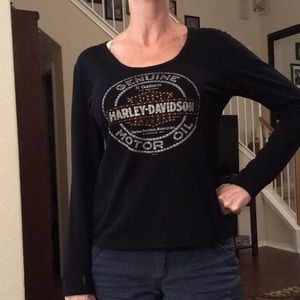 Harley Davidson Sz S Long Sleeve T shirt
